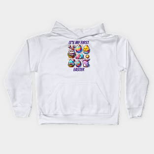 It's My First Easter! Kids Hoodie